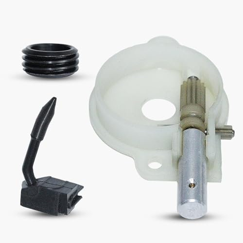 Haishine Pompa olio Assy w/Kit ingranaggi a vite senza fine per Husqvarna 136 137 141 142 36 41 Jonsered 2036 2040 CS2040 Motosega # 5450368-01