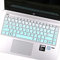 Keyboard Cover for HP Elitebook 840 G5 & HP Elitebook 840 G6, HP Elitebook 745 G5 & 745 G6, Notebook/HP ZBook 14U G5 14 Keyboard Protective Skin (with Pointing), Gradual Mint Green