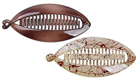 2 Unids Durable Forma de Pescado Pinzas para el Cabello Pinzas para el Cabello Resina de Cola de Pescado Horquillas Adorno para el Cabello Adornos para el Cabello Accesorios para el Cabello Barrettes