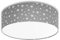 youngDECO® Deckenlampe für Kinderzimmer und Babyzimmer, Ø45cm, 4xE27, Runde Deckenleuchte, Lampenschirm aus Baumwolle, Sterne, Deckenbeleuchtung hergestellt in der EU
