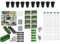 geo-versand Refill Set 145tlg Geocaching Wartung Logbücher Logstreifen Filmdosen Aufkleber