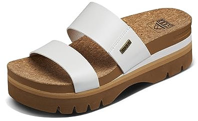 Reef Womens Cushion Vista Higher Platform Sandals - Cloud - 4 UK