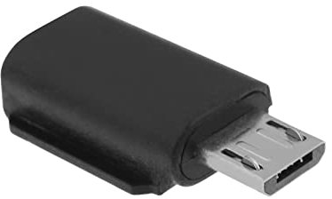 Android Telefonadapter Ersatz mit Rückwärtsanschluss kompatibel mit DJI Pocket 2/Osmo Pocket Plastic Phone Connector Schwarz