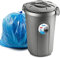 Home Centre Indoor Outdoor Clip On Locking Lid Grey 46 Litre Plastic Waterproof Waste Bin Garden Garage Office Kitchen Home Suitable Dustbin Sturdy Heavy Duty Rubbish Recycle Sortation
