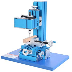 Mini Fraiseuse en Métal, Micro Outil Électrique De Bricolage pour Le Travail du Bois pour Différents Types De Tournage du Métal Et du Bois