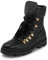 VITAFORM Stiefeletten Damen Schwarz - Italienisches Veloursleder - Gefütterte Stiefel Damen - Bequeme Schuhe für Herbst und Winter