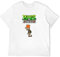 Sudden Pwlz Kid's Retro Plants Vs. Zombies T-Shirts White S