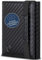 VON HEESEN Slim Wallet mit RFID Schutz - Geldbörse Herren klein - Mini Geldbeutel Damen Portmonee - Kartenetui Echtleder Karten Portemonnaie - Leder Kreditkartenetui Carbon-Schwarz