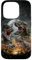 iPhone 14 Pro Tyrannosaurus Rex Dinosaur in Prehistoric Era Full Moon Case