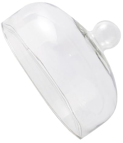 Alipis Cúpula De Cristal para Pastel De 10 0 Pulgadas Cubierta Transparente para Soporte De Pastel Cúpula Redonda para Queso con Mango para Plato De Pastel Plato para Servir Postre