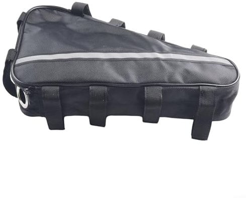 56x46cm Mountain Bicycle Battery Triangle Bag Tube Frame Case Storage MTB Bike Cycling e bike Bag for Electric Vehicle Battery(39 * 36 * 22CM)