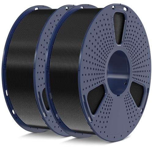 SUNLU PETG Filament Bundle, 1.75mm, 2KG, Black+Black