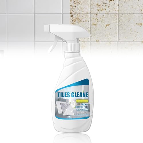 Tile Grout Cleaner Sprayer, 2025 Fugenreiniger Extra Stark Tiles Cleaner Tile Cleaner Spray Geeignet zum Entfernen von Schmutz aus Küche Badezimmerwaschbecken Fliesenwänden (1, 100ML)