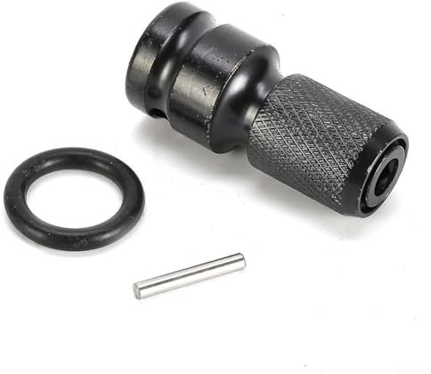 Easy to Use Hex Shank Socket Adapter Set 1 2 Square to 1 4 Hex Quick Load Converts Wrench to Driver