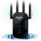 QLOCOM Repeteur WiFi AC1200 Amplificateur WiFi Puissant Couvre jusqu'à 140 m² vbclksdhgwfgad