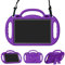 Sonlaryin Lightweight Shockproof Case with Handle and Kickstand for 10in Tablet, Not for iPad 10 Kids Tablet - Purple
