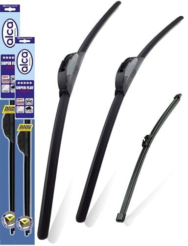 alca Germany Fits Kia Ceed 2018-2025 Set of 3 Windscreen Wiper Blades Super Flat Front Rear 2616H 12V2 ASF2616H12V2