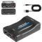 Jesiah HDMI to SCART Converter, HDMI to SCART Adapter 1080P HD Video Audio Signal to Analog SCA CVBS Signal for Old TV SKY Blu-Ray Player DVD PS3 PS4 Xbox PC