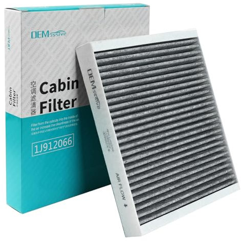OEMASSIVE Innenraumfilter Aktivkohle für Opel Astra Insignia Mokka/Mokka X, 13356914 13356916 CUK24003 Auto Ersatzfilter