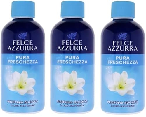 3 x Felce Azzurra Profumatore per Bucato Pura Freschezza – Deodorante per bucato puro fresco per la casa 220 ml