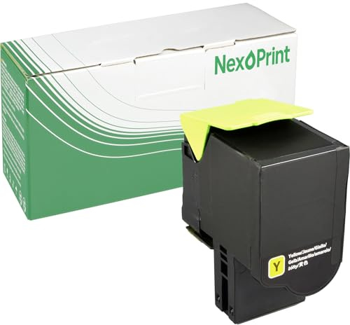 Toner kompatibel zu Lexmark C2320Y0 Yellow MC 2640 adwe MC 2535 adwe MC 2425 adw MC 2325 adw C 2535 dw