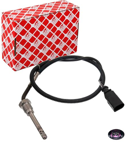 febi bilstein 49266 Abgastemperatursensor , 1 Stück | Kompatibel mit: AUDI A4 B7, A4 B7 Avant, A4 B7 Cabriolet