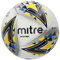 Mitre Delta Max Profifußball, White/Yellow/Blue, 5