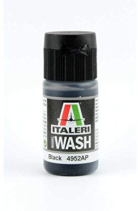Italeri IT4952AP Acrylic Paint Black Acrylic Model Wash