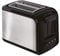 Tefal TT410D10 Grille-pain Toaster Express 2 Fentes 850W Décongélation Réchauffage 7 Niveaux De Dorage Inox Et Noir