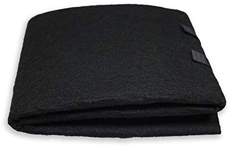 PUREBURG Carbon Filter,Cut-to-Fit Carbon Pad 16 x 48 inches for Charcoal Sheet fits Range Hoods Furnace Filters, Food cycler filter. Kitchen Compost Bins Filter removes Odor VOC Replacement,1-Pack
