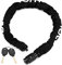 Homoto Lucchetto Catena Bici, Catena Bicicletta Antifurto con 2 Chiavi, Lucchetto in Acciaio per Protezione ad Alta Sicurezza da 8 mm per Biciclette Moto Scooter（85 cm）