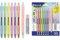 Bismark Lot de 6 stylos pastel avec clip + porte-mine