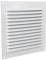 Cofan Rejilla de Ventilación con Mosquitera | Fabricado en Aluminio Blanco | Medida de 15 x 15 cm | Medida Interior 12,5 x 11,5