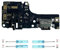 iYAiYO Conector Dock para Xiaomi Redmi Note 10 4G/ Redmi Note 10S M2101K7AI, M2101K7AG Toma de Carga Dock Charging de Repuesto con Herramienta de Instalación