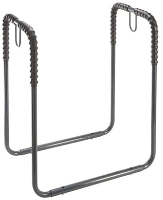 Mottez Support 4 vélos gainé pour Voiture, Boulon en U, Râtelier à vélos, Rack