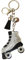 Popfizzy Strass-Schlüsselanhänger für Frauen und Mädchen, Bling Rucksack Schlüsselanhänger, niedliche Geldbörsen-Charms, cooler Schlüsselanhänger, lustiges Schlüsselanhänger-Geschenk, Rollschuh