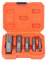 3/4 NPT-Gewindebohrer, 5-teiliges NPT-Rohrgewindebohrer-Set, 1/2 NPT-Gewinde-Gewindebohrer-Set, Größen enthalten: 3/4 1/2 3/8 1/4 1/8 Zoll Kohlenstoffstahl-Gewinde,