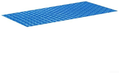 Solar Pool Heater Cover, Rectangular Bubble Wrap Pool Cover, Blue Swimming Pool Heater Cover, Swimming Pool Cover For Above Ground Pool(300×200cm)