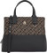 Tommy Hilfiger TH Jaquard Med Satchel Damen Handtasche mehrfarbig