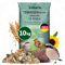 Eggersmann volaris Terrassenkörner mit Insekten 10 kg – Schalenfreies Wildvogelfutter mit Mehlwürmern, Sonnenblumenkernen UVM. – Ganzjahresfutter, Protein- & energiereich – Streufutter für Wildvögel