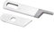 Haosie Couteau Surjeteuse, Lames de Surjeteuse Domestiques SupéRieures et Inférieures, Couteau de Surjeteuse Multifonction Compatibles Avec BL202 BL302 T-3 T-33 T-34D 430 SW4 450