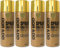 MORE FREE-Pintura Spray Dorado Brillo Multicolor Profesional 400ml Adecuado Metal Madera y Plástico Pack de 4 unidad