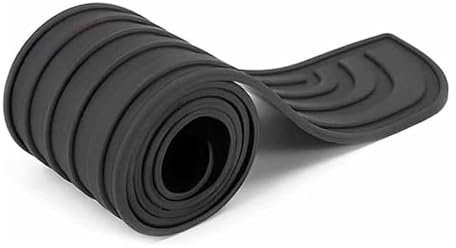 BQKCD Auto Ladekantenschutz Für Dacia Sandero Stepway Sandero 2 Stepway Sandero 3 Stepway, Gummi Stoßstangenschutz Protektor Streifen Anti-Kratzer Kofferraum Zierabdeckung Autozubehör