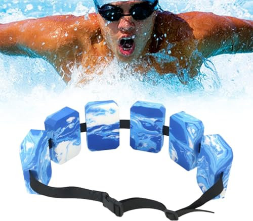 Ceinture de Natation, Ceinture Flottante de Natation Adulte EVA, Ceintures de Natation pour aérobic d'eau, Ceinture d'aide à l'entraînement de Natation, Aide à la Natation