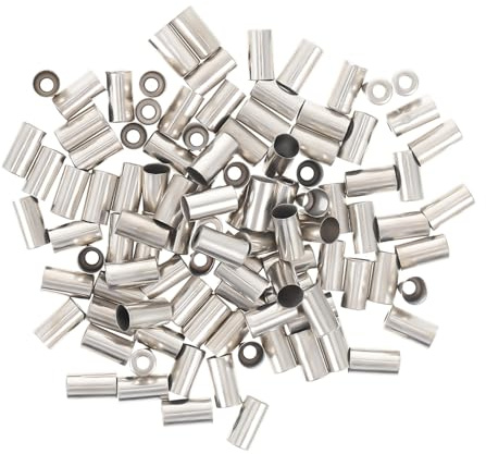 JOINPAYA 100pcs 5mm Thickened Copper Brake Cable End Caps Bike Brake Cable Wire Tip Covers for Mountain Bicycle Accessories