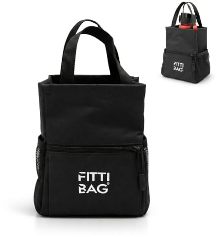 FITTIBAG Gym Tasche klein Fitnessstudio Organizer für Handy, Schlüssel & Zubehör – kompakte Sporttasche mit Trinkflaschenfach für dein Training