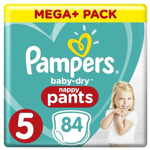Pampers Baby Dry Pants Size 5 Junior 12-17 kg Mega Plus Pack