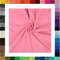 1 Meter Jersey Baumwolljersey uni Farben, 220g/m², Öko-Tex Standard 100, Stoffe, 330g/lfm (5017 Rosa)