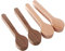 Wood Carving Spoon Blank Set Beech and Walnut Unfinished Wooden Craft Whittling Carving Kit for Beginner Whitteler (4pcs)