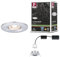 Paulmann 94302 Nova Mini LED Einbauleuchte Coin rund starr 1x4W Deckeneinbaustrahler Chrom Einbaulampe Aluminium Warmweiß 2700K, 4 W